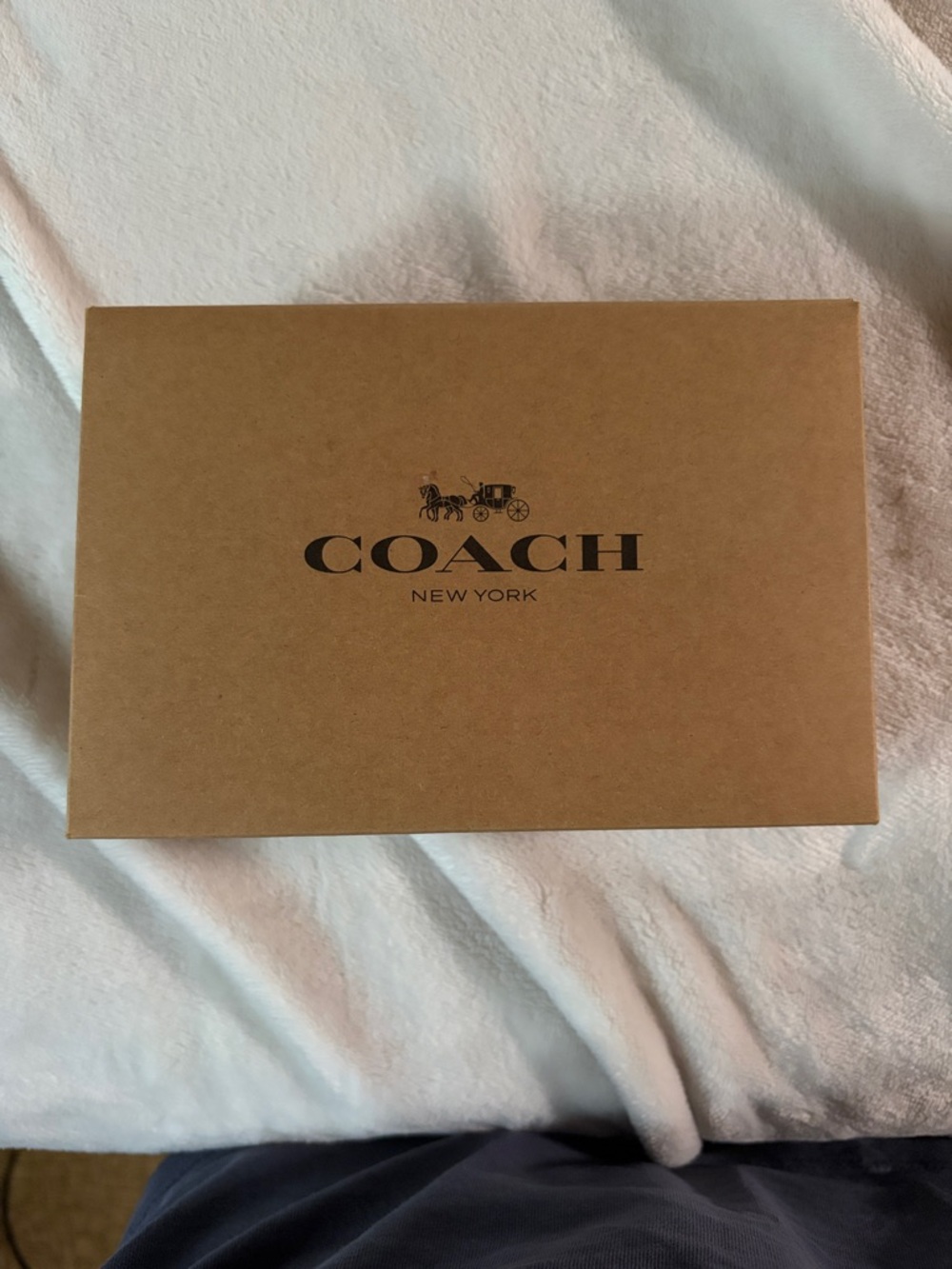 Coach New York Kraft Brown Gift Boxes